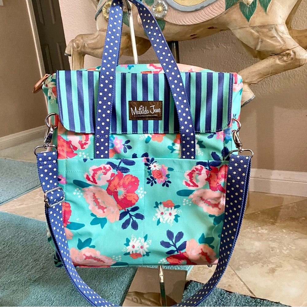 Matilda Jane Bye Bye Baby Backpack Diaperbag